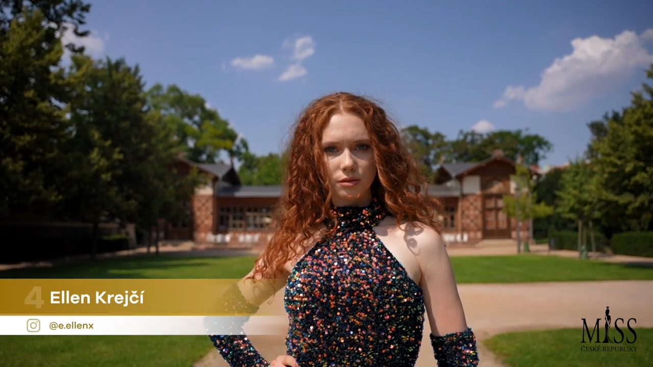 Ellen Krejčí – finalistka Miss České republiky 2025 | Stream