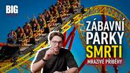 Utržená sedačka i vykolejený vozík. Když v zábavním parku selže technika